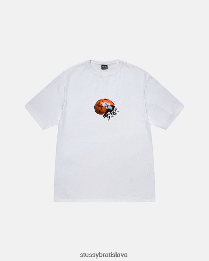 odpaliska biely unisex STUSSY lienka tričko V6222Z17