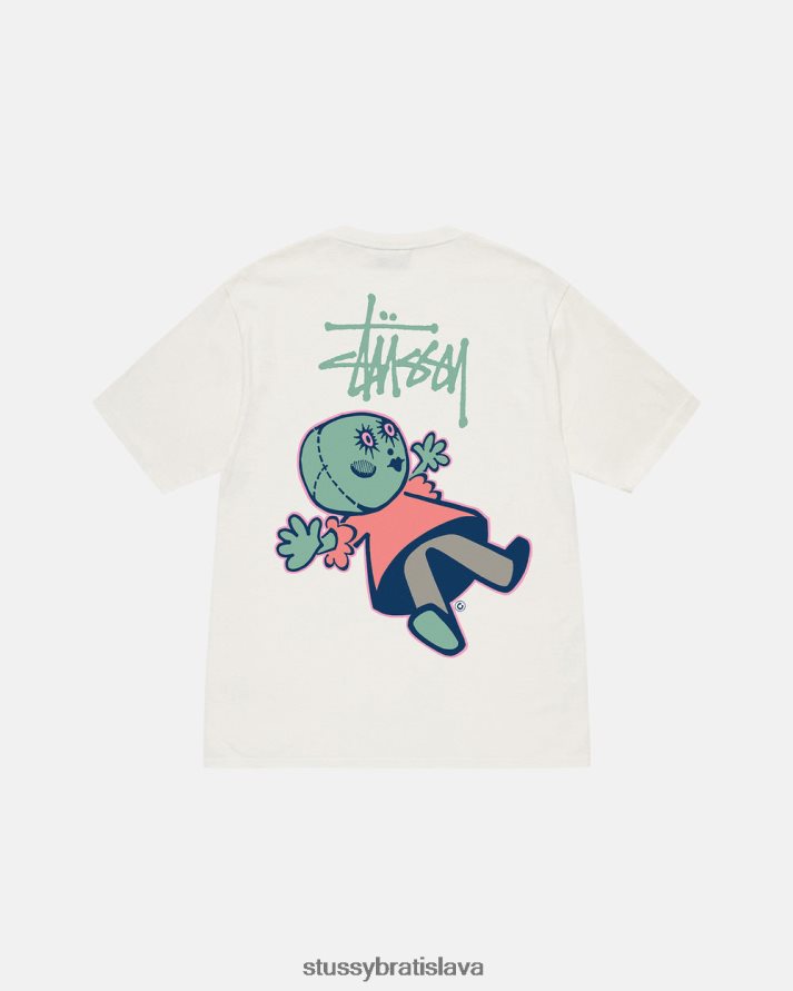 odpaliska prirodzené unisex STUSSY tričko farbené pigmentom dollie V6222Z38