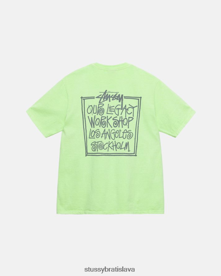 odpaliska raj unisex STUSSY naše staré tričko zafarbené pigmentom V6222Z26