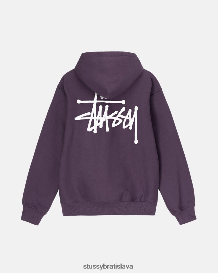 potí sa hrozno unisex STUSSY základná mikina s kapucňou V6222Z199