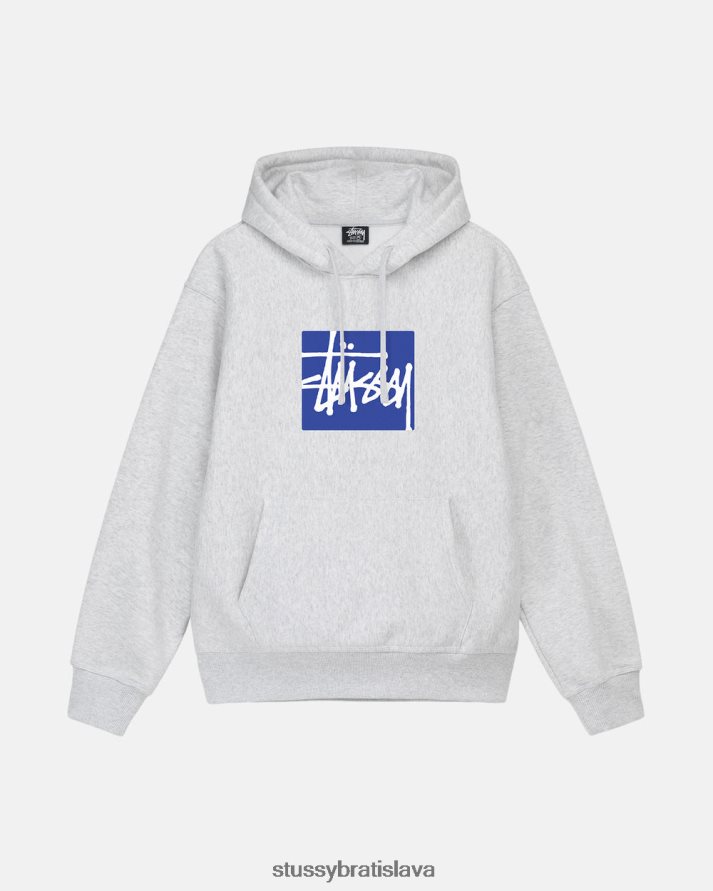 potí sa jaseňový vres unisex STUSSY skladová mikina s kapucňou V6222Z181