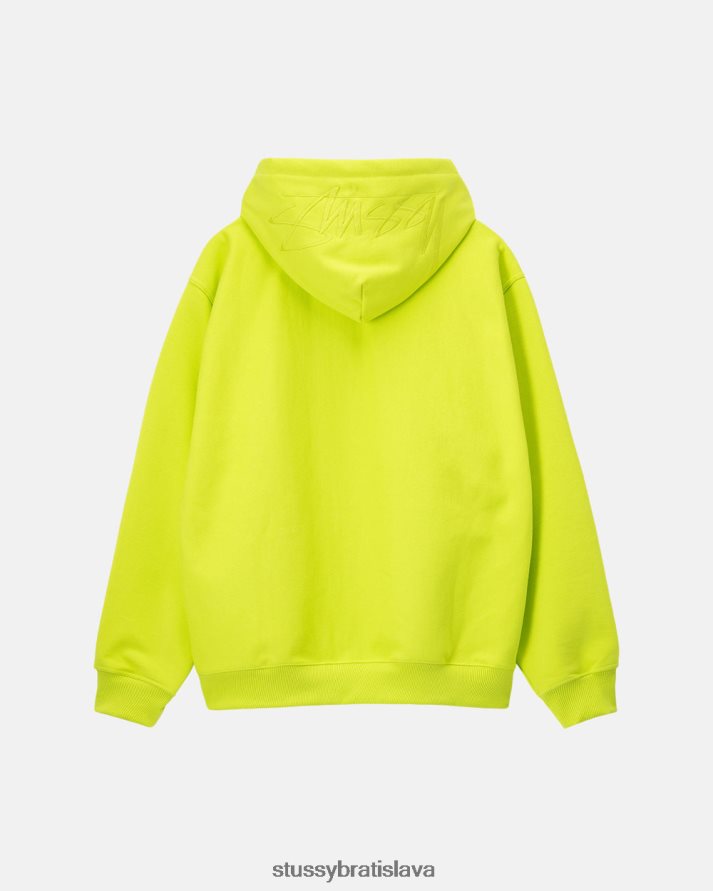 potí sa vápno unisex STUSSY zadná nášivka s kapucňou V6222Z209
