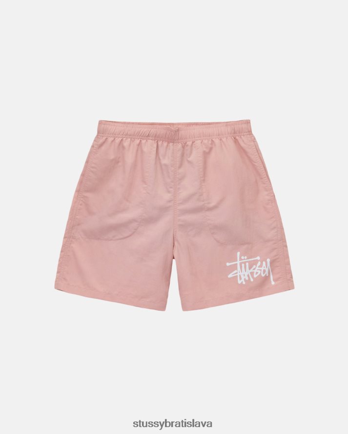 šortky Ružová unisex STUSSY veľká základná voda krátka V6222Z106