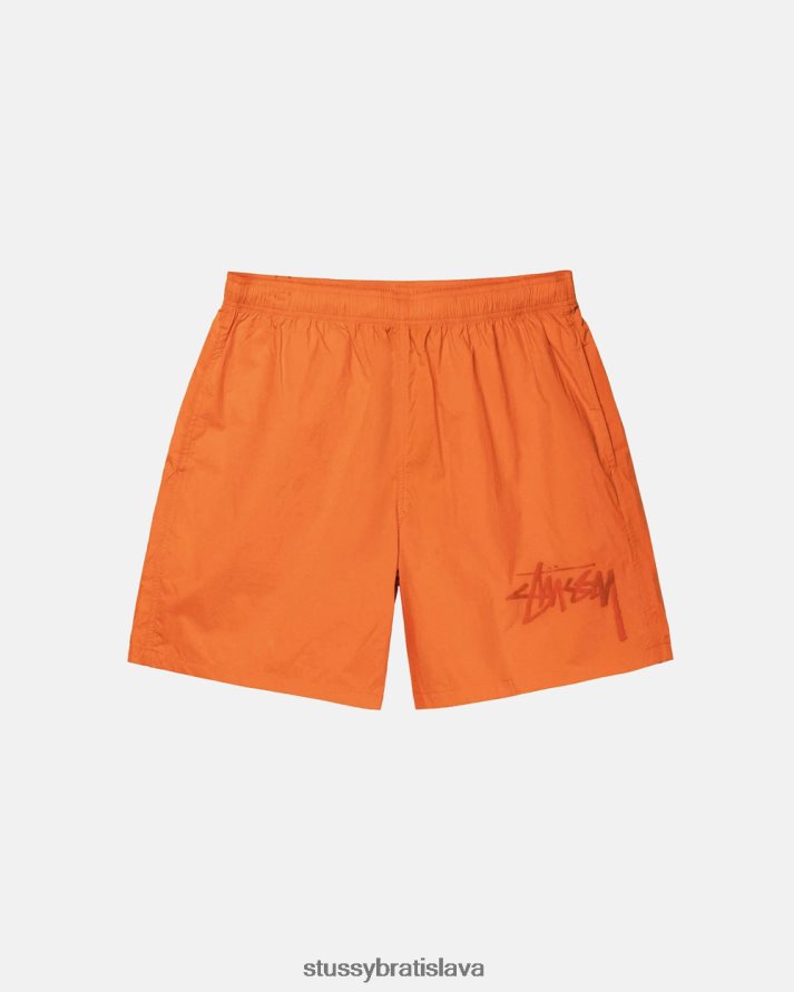 šortky oranžová unisex STUSSY veľké skladové nylonové krátke V6222Z290