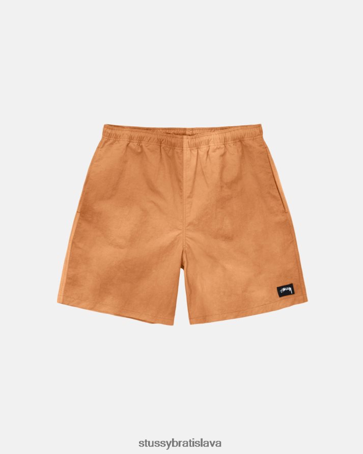 šortky oranžová unisex STUSSY vlnový dye nylon krátky V6222Z300