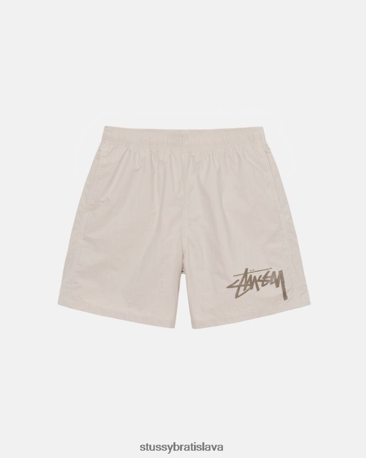šortky taupe unisex STUSSY v našom starom diele je nedostatok vody V6222Z95
