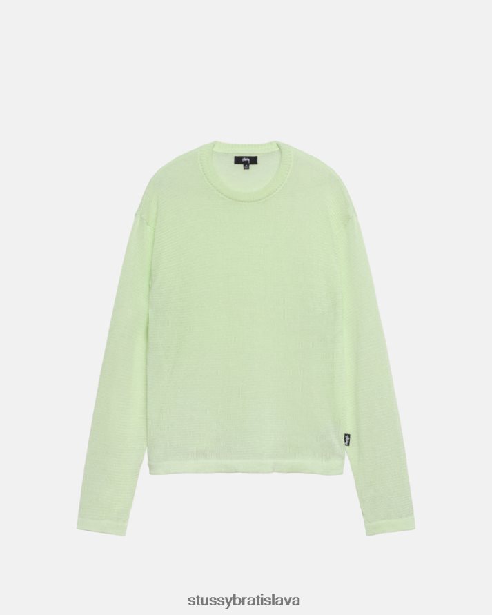 úplety zelená unisex STUSSY sveter citlivý na svetlo V6222Z248