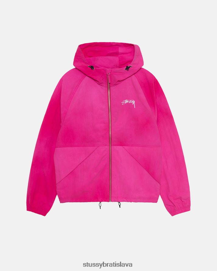 vrchné oblečenie fuchsiová unisex STUSSY plážová mušľa na farbenie vlny V6222Z364