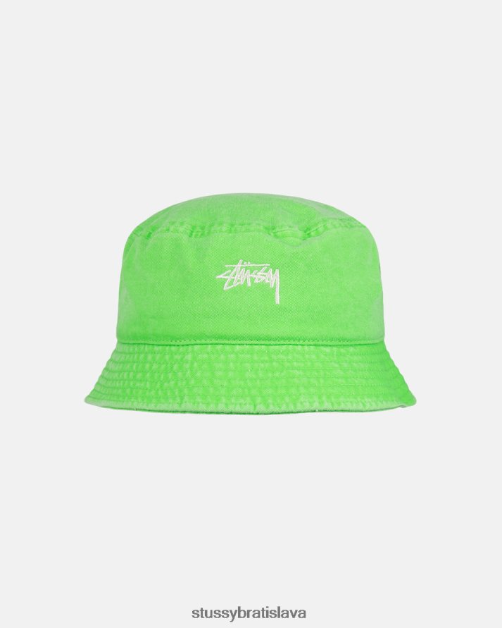 pokrývky hlavy mäta unisex STUSSY umytý akciový vedro klobúk V6222Z486