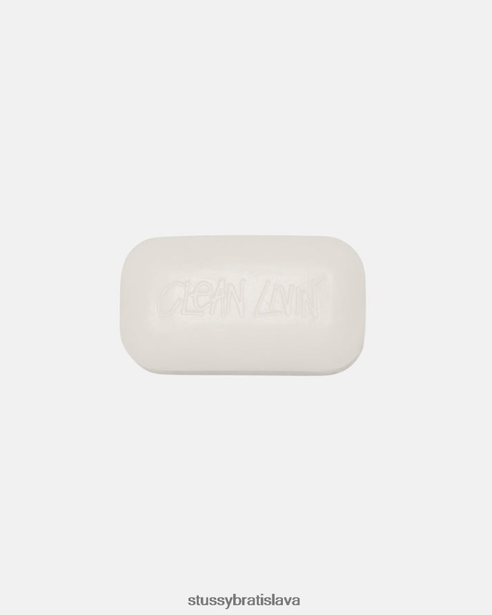 iní biely unisex STUSSY čisté mydlo livin V6222Z422