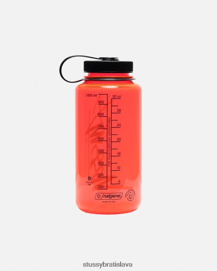 iní koralový unisex STUSSY fľaša na vodu nalgene V6222Z420