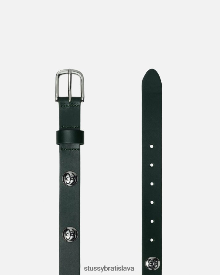 iní les unisex STUSSY ss - článkový opasok s cvočkami V6222Z433