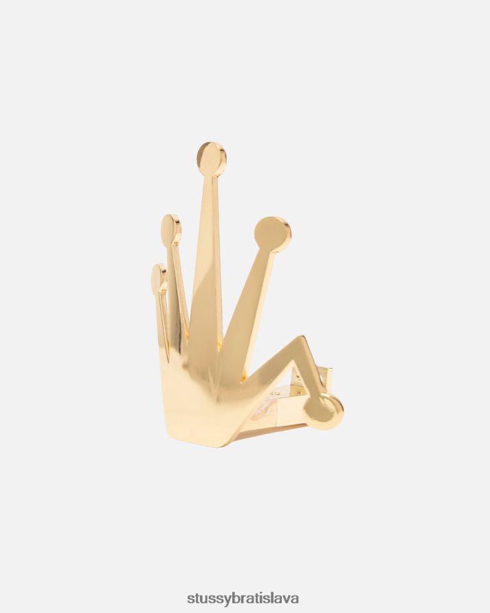 iní mosadz unisex STUSSY ohnutý korunový nástenný hák V6222Z468