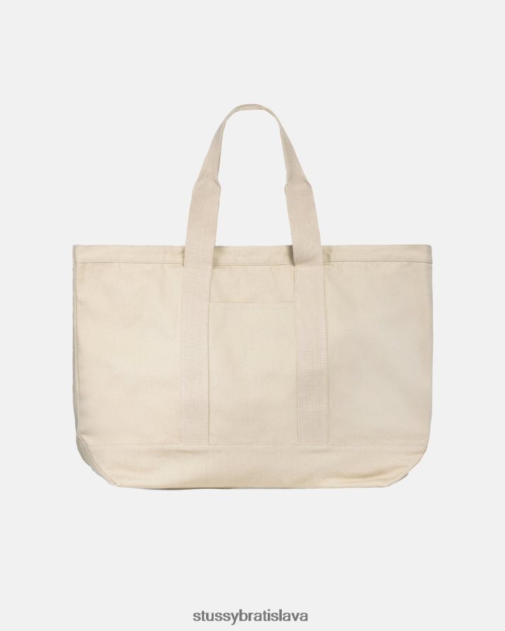 iní prirodzené unisex STUSSY plátenná extra veľká taška V6222Z440