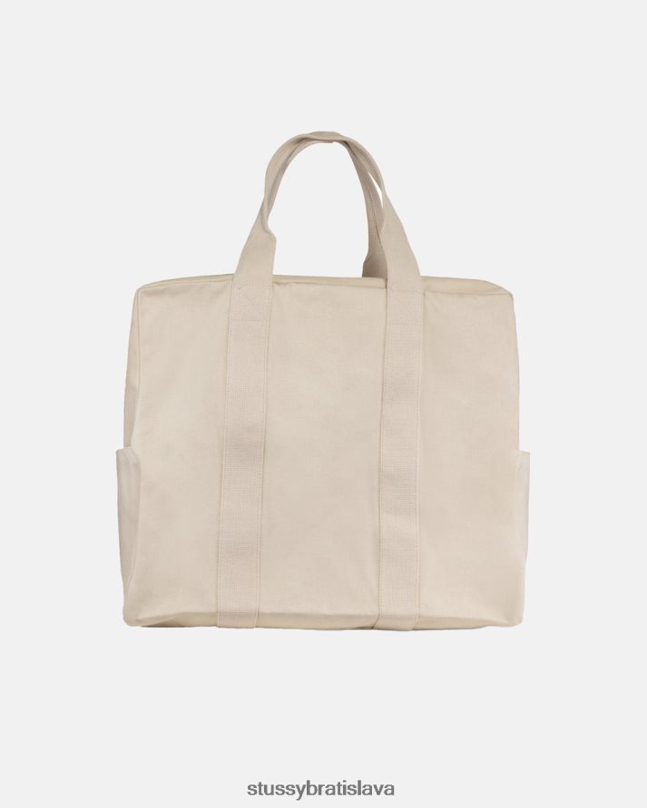 iní prirodzené unisex STUSSY plátenná letecká taška V6222Z441