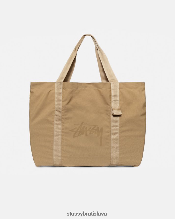 iní tan cordura unisex STUSSY naša stará dielňa veľká plážová taška V6222Z438