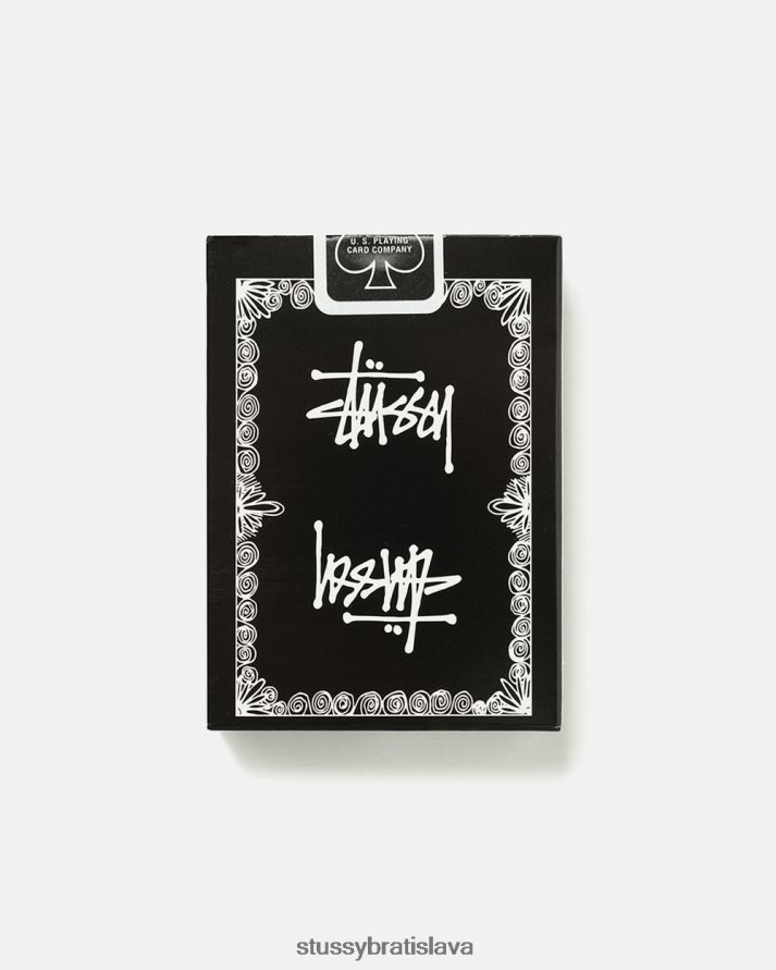 iní čierna unisex STUSSY hracie karty V6222Z414