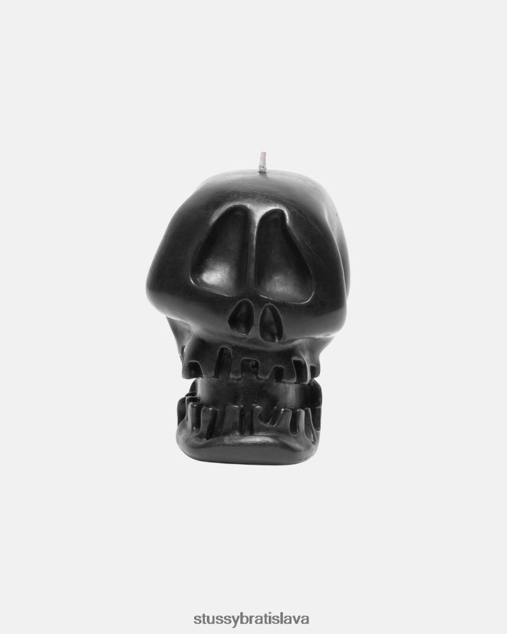 iní čierna unisex STUSSY lebková sviečka V6222Z423