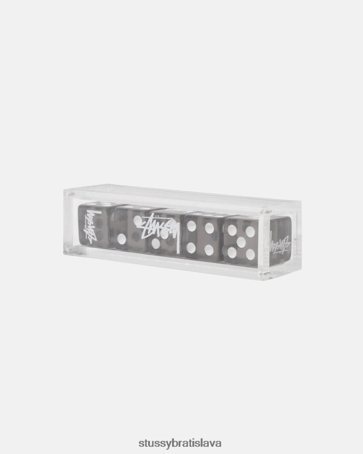 iní čierna unisex STUSSY súprava kociek V6222Z415