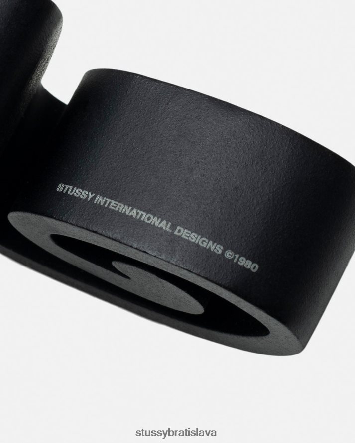 iní čierna unisex STUSSY špirálový otvárač na fľaše V6222Z427