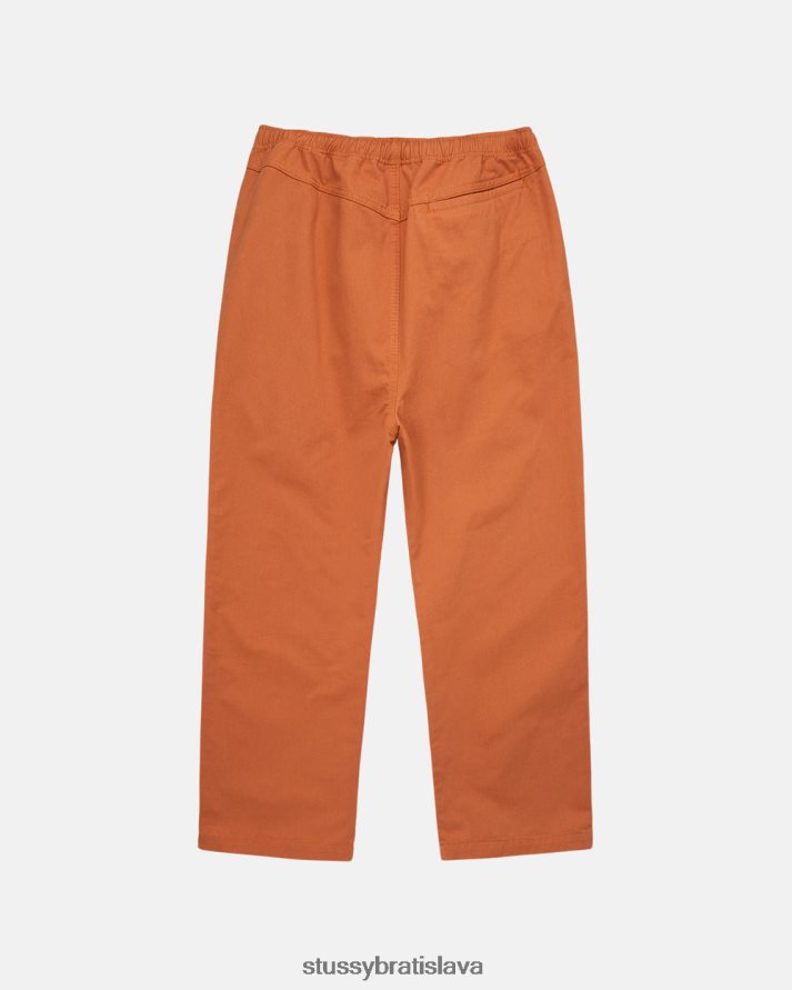 nohavice Hrdza unisex STUSSY česané plážové nohavice V6222Z322