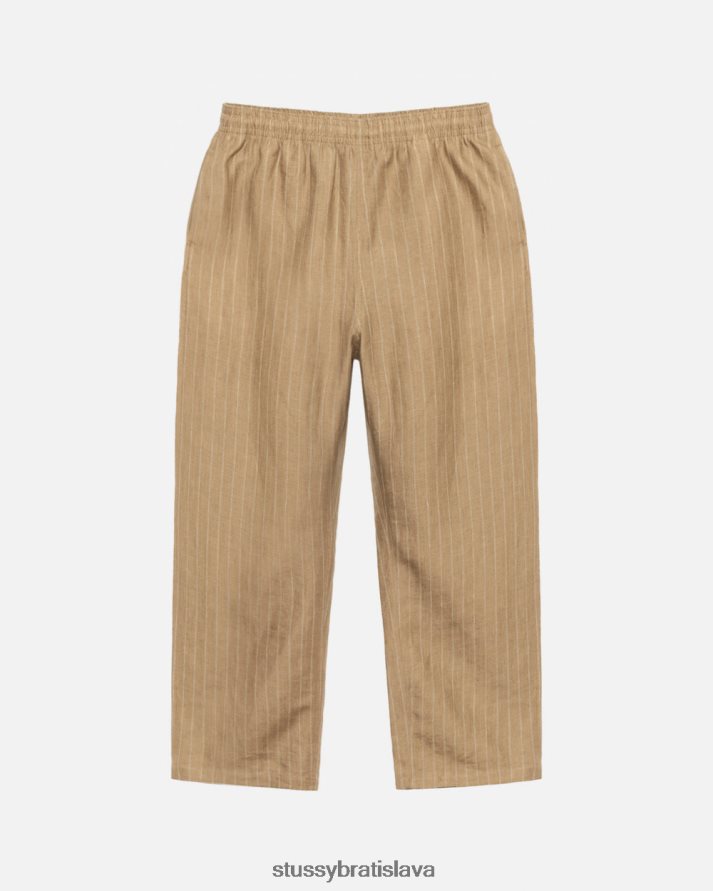 nohavice hnedá bielizeň unisex STUSSY naše staršie zmenšené nohavice z dielne V6222Z305