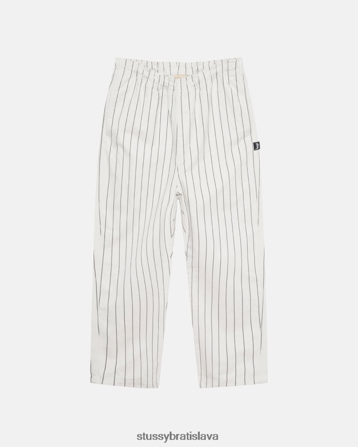 nohavice kostený pruh s potlačou unisex STUSSY česané plážové nohavice V6222Z320