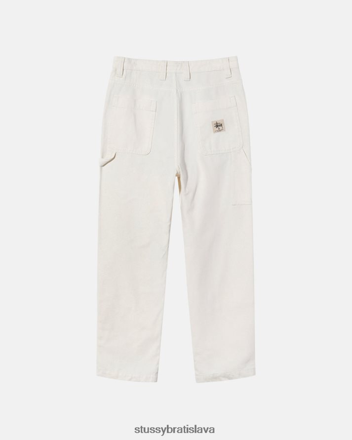 nohavice kosť unisex STUSSY plátenné pracovné nohavice V6222Z310