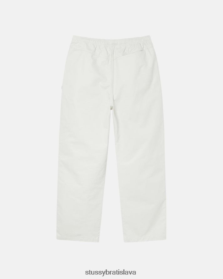 nohavice kosť unisex STUSSY česané plážové nohavice V6222Z319