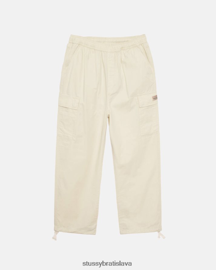 nohavice krém unisex STUSSY ripstop nákladné plážové nohavice V6222Z340