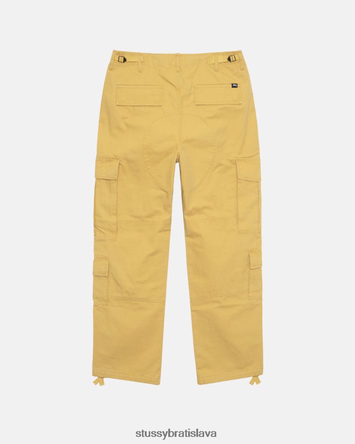 nohavice síra unisex STUSSY ripstop prebytočný náklad V6222Z345