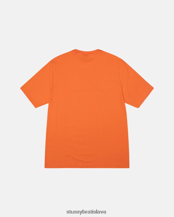 odpaliska koralový unisex STUSSY skladové krabicové tričko V6222Z12