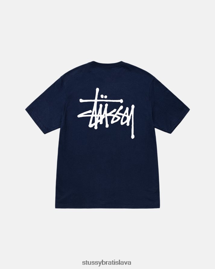 odpaliska námorníctvo unisex STUSSY základné tričko V6222Z3