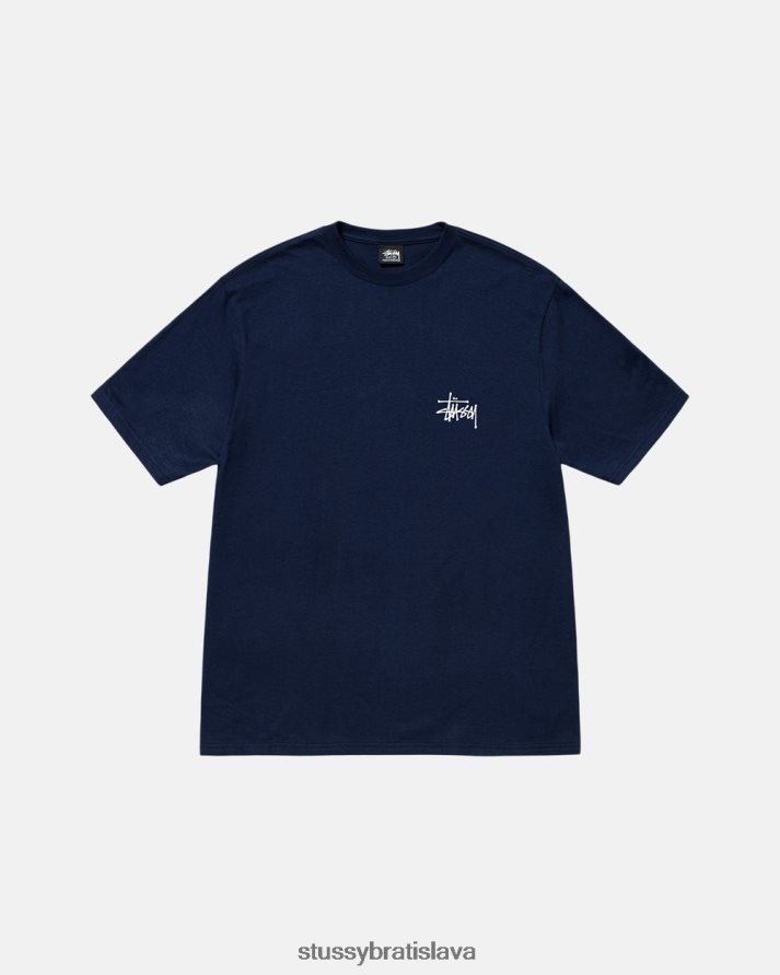 odpaliska námorníctvo unisex STUSSY základné tričko V6222Z3
