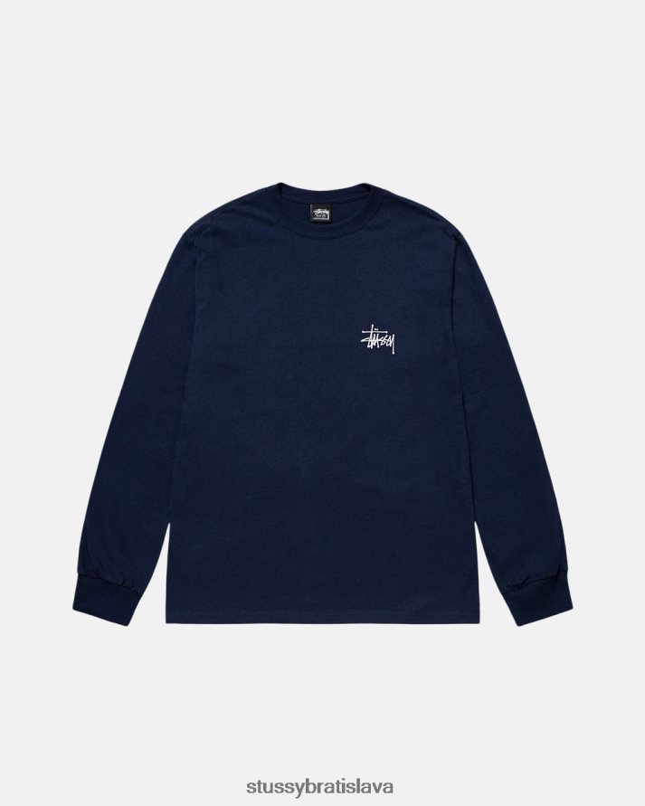 odpaliska námorníctvo unisex STUSSY základné tričko V6222Z57