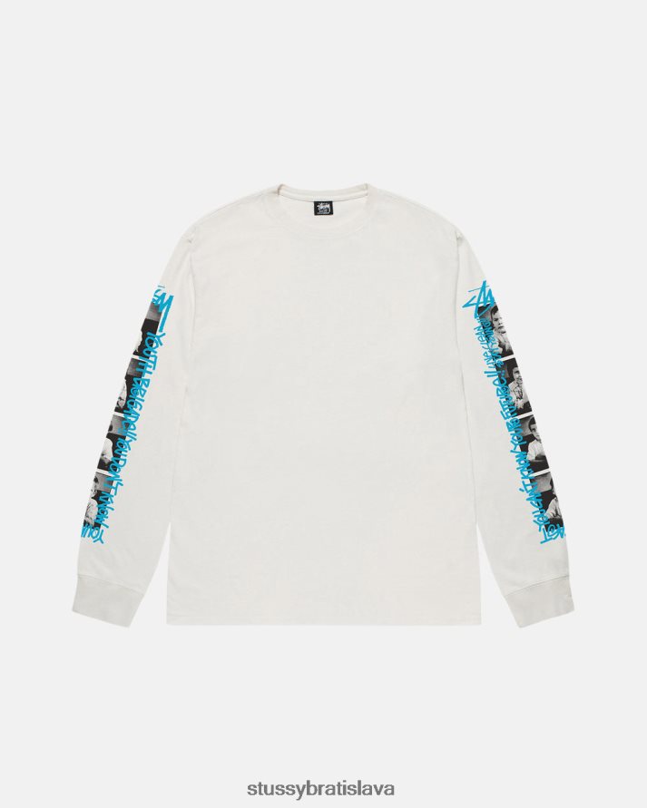 odpaliska prirodzené unisex STUSSY mládežnícke brigádne pigmentované ls tričko V6222Z52