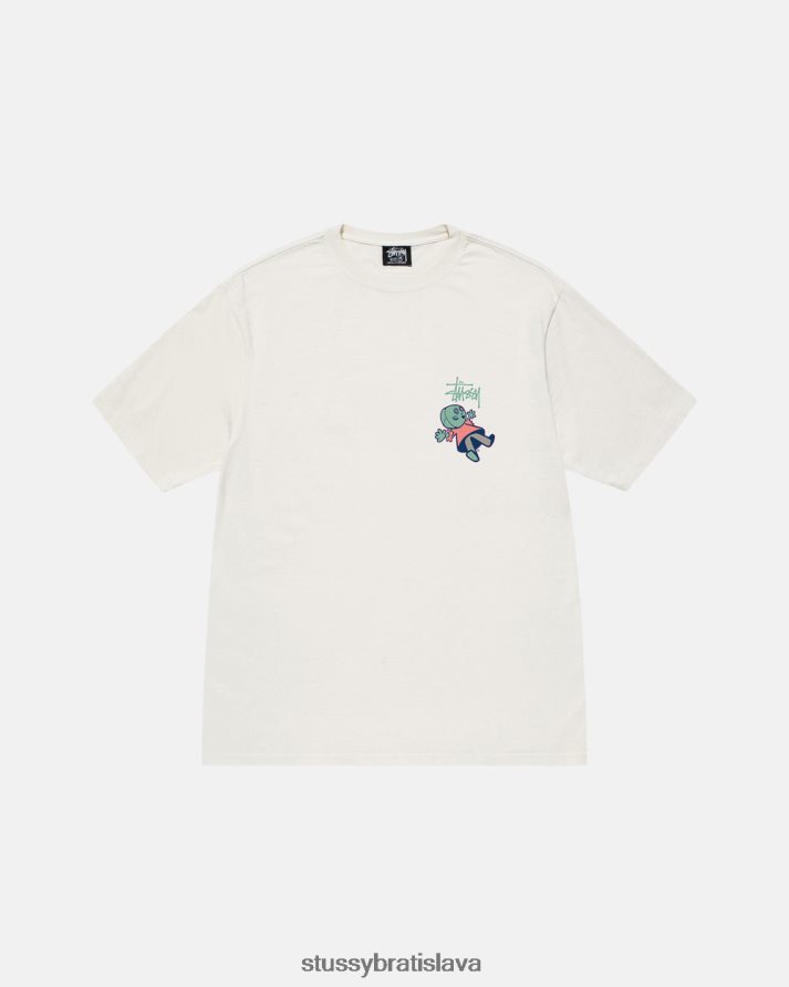 odpaliska prirodzené unisex STUSSY tričko farbené pigmentom dollie V6222Z38