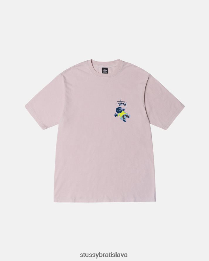 odpaliska červenať sa unisex STUSSY tričko farbené pigmentom dollie V6222Z40