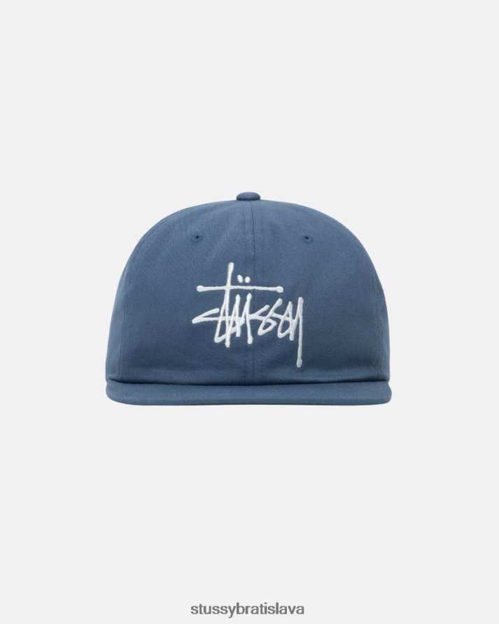 pokrývky hlavy bridlica unisex STUSSY základná strapback čiapka V6222Z401