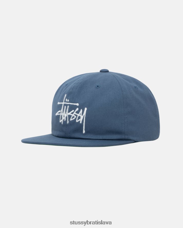 pokrývky hlavy bridlica unisex STUSSY základná strapback čiapka V6222Z401