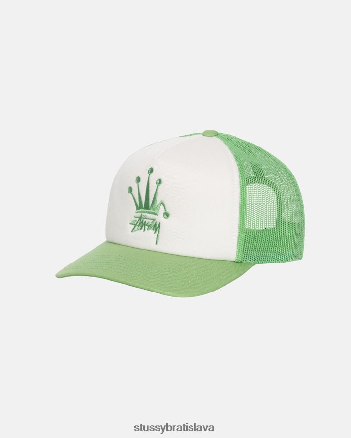 pokrývky hlavy mäta unisex STUSSY korunový sklad trucker cap V6222Z369