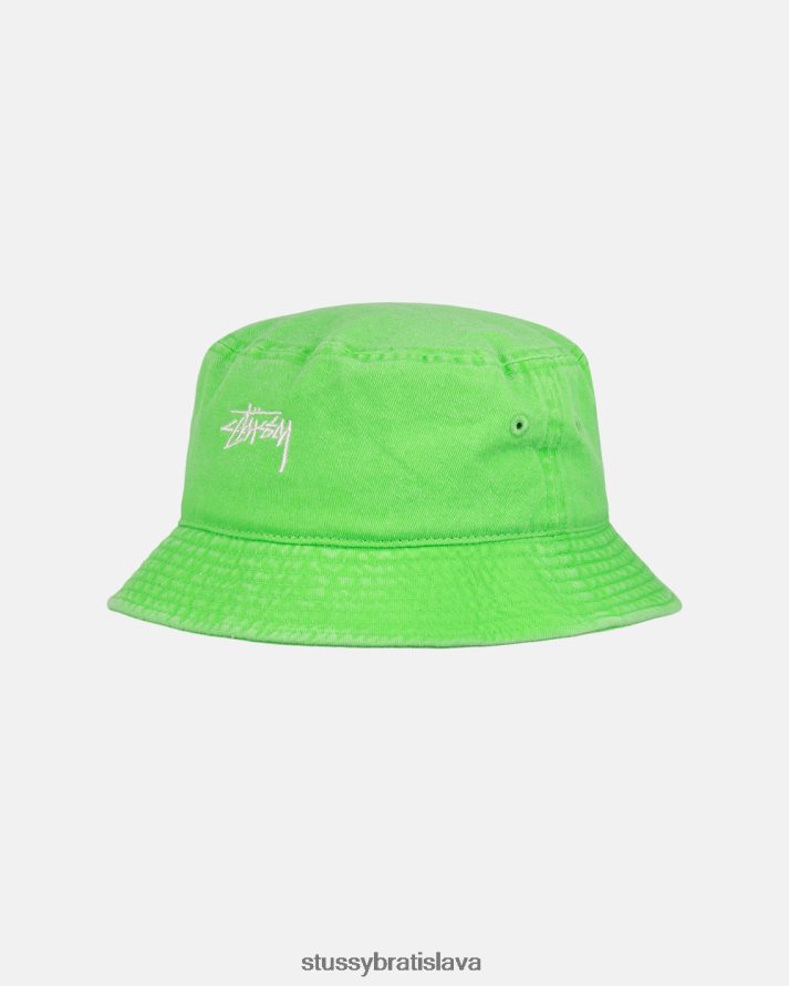 pokrývky hlavy mäta unisex STUSSY umytý akciový vedro klobúk V6222Z486