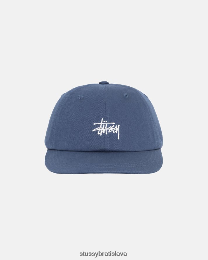 pokrývky hlavy námorníctvo unisex STUSSY základné akcie low pro cap V6222Z385