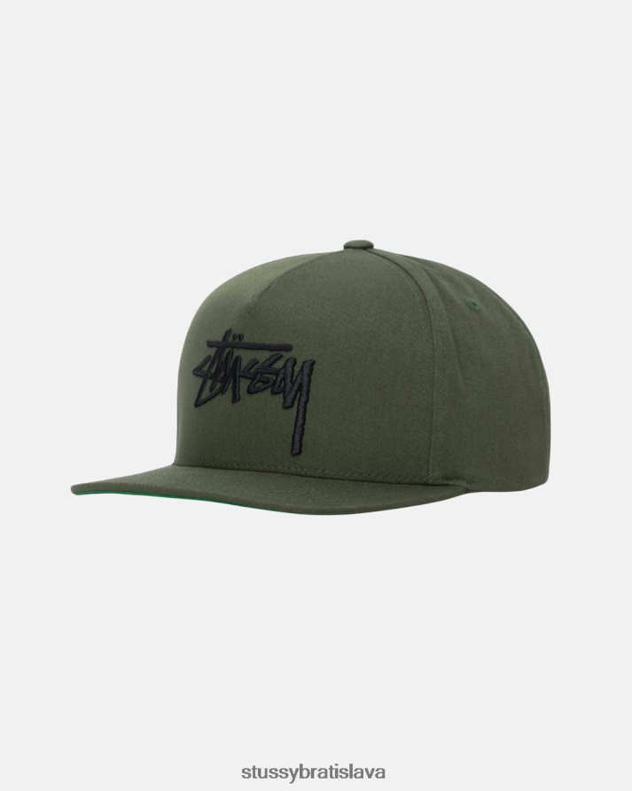 pokrývky hlavy svetlý olivový unisex STUSSY veľký akciový bod korunový uzáver V6222Z411