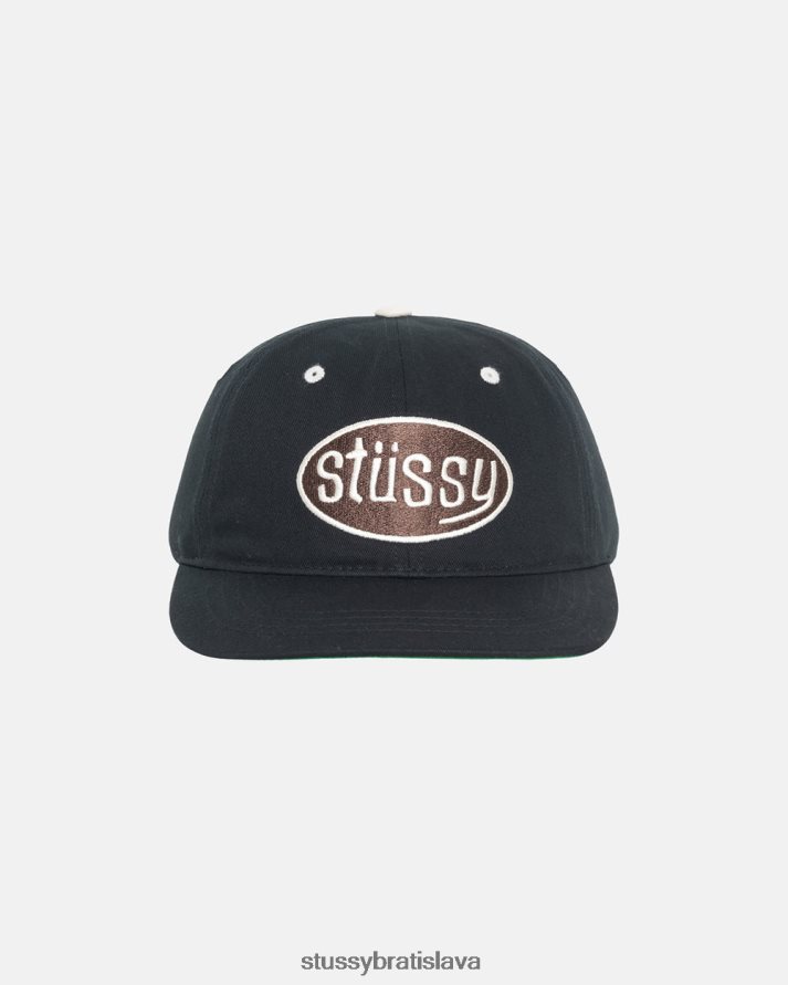 pokrývky hlavy čierna unisex STUSSY pitstop low pro cap V6222Z378