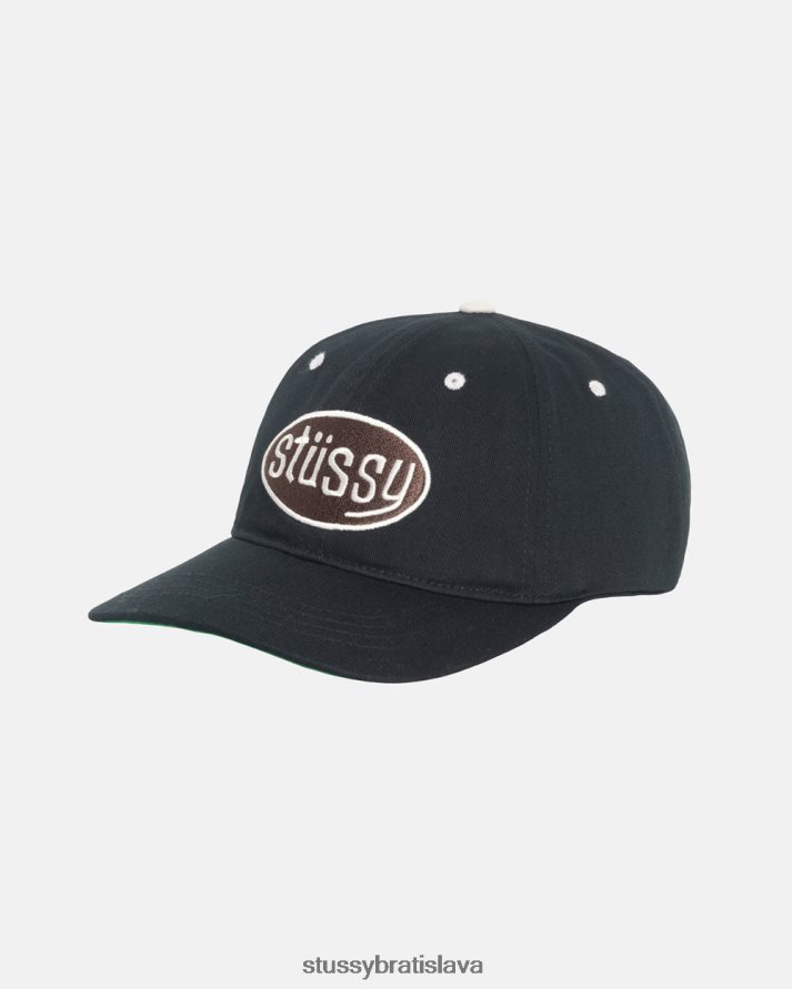 pokrývky hlavy čierna unisex STUSSY pitstop low pro cap V6222Z378