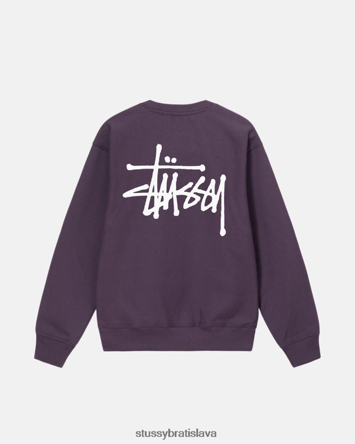 potí sa hrozno unisex STUSSY základná posádka V6222Z195