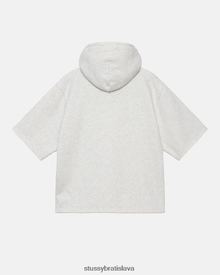 potí sa jaseňový vres unisex STUSSY ss boxy skrátená mikina s kapucňou V6222Z161