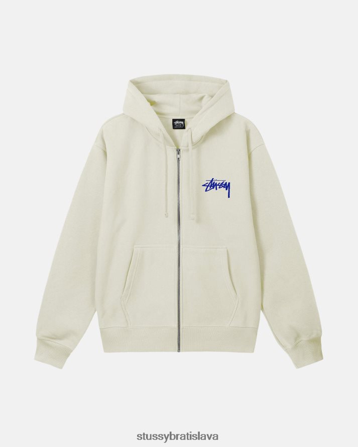 potí sa kameň unisex STUSSY mikina na zips sara V6222Z167