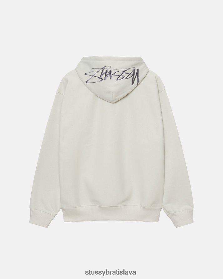 potí sa kameň unisex STUSSY zadná nášivka s kapucňou V6222Z208
